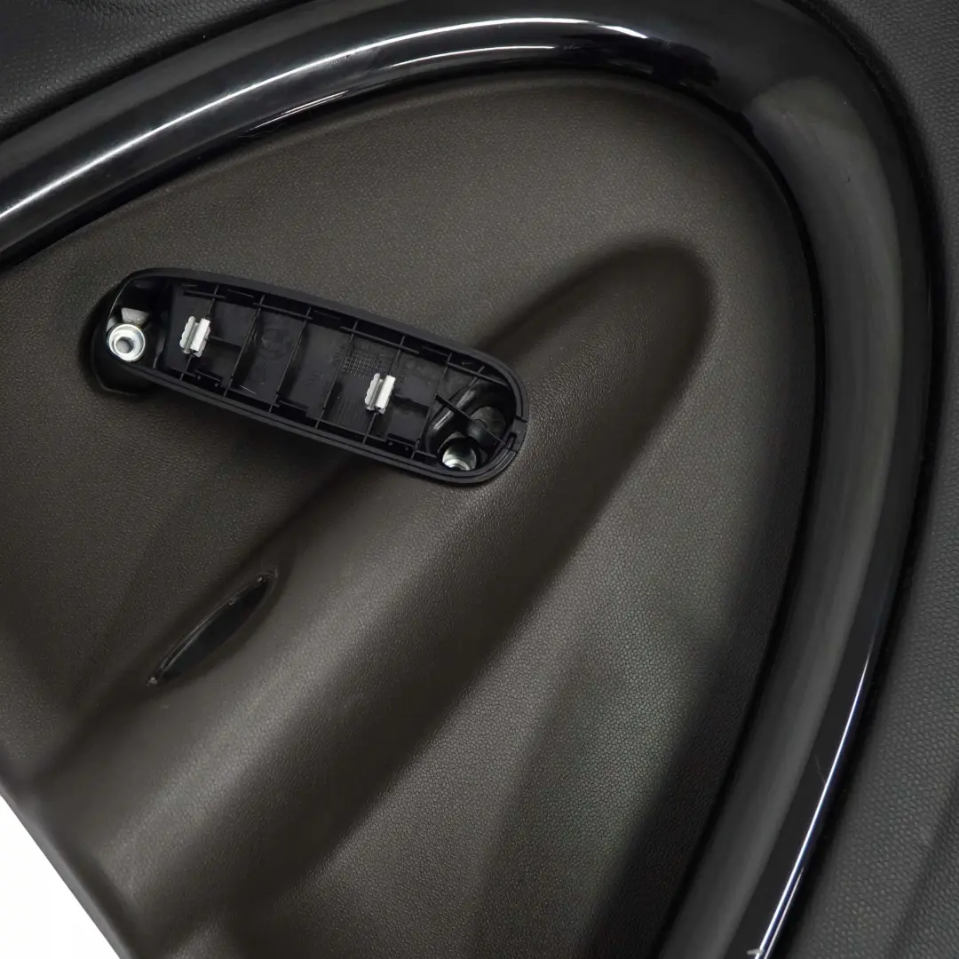 Right O/S Door Card Trim Panel Black Dark Tobacco to Mini Countryman R60 Rear with Part number 9807606 Mini Countryman R60 Rear Right O/S Door Card Trim Panel Black Dark Tobacco - SKU 9807606 - Part number 9807606