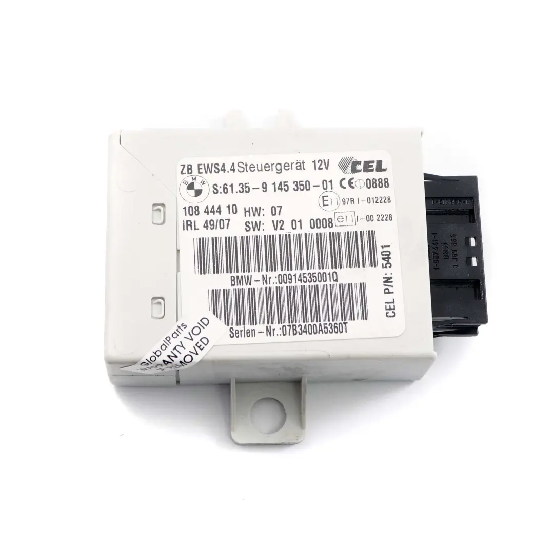 BMW X3 E83 LCI 2.0d N47 Engine ECU Kit DDE + EWS IV + Key Automatic - SKU 7809999-2 - Part number 7809999