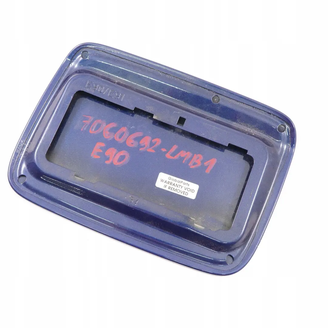 BMW 3 Series E90 E91 Fuel Filler Fill in Flap Cover Le Mans Blau Blue - SKU 7060692-LMB - Part number 7060692
