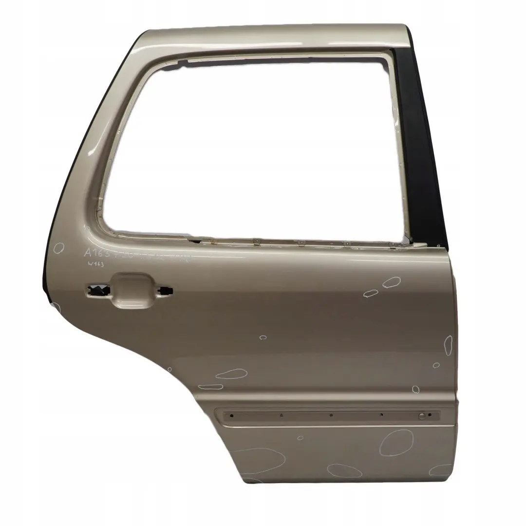 Mercedes-Benz Classe M ML W163 Porta Posteriore Destra Travertinbeige Metallico per con numero di parte A1637301605 Mercedes-Benz Classe M ML W163 Porta Posteriore Destra Travertinbeige Metallico - SKU A1637301605-TRB - Numero di parte A1637301605