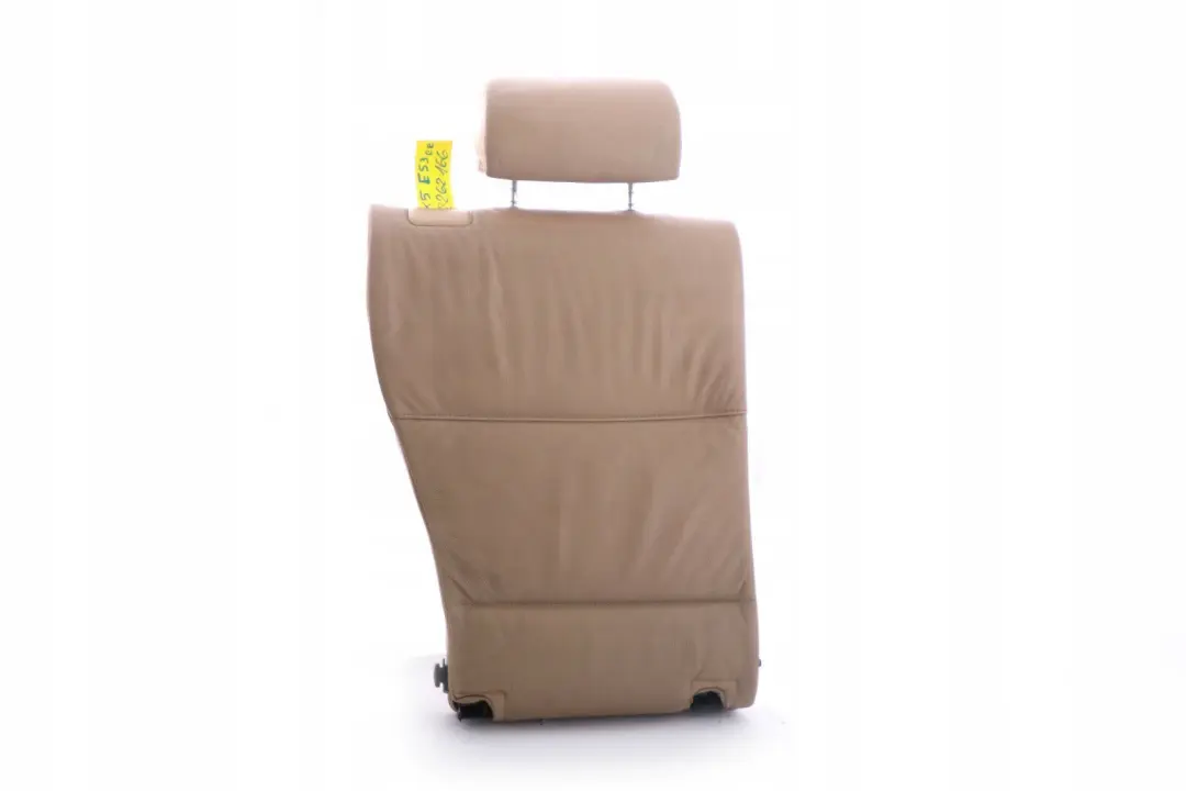 Backrest Rear Back Seat Beige Leather Right O/S to BMW X5 E53 Cover with Part number 8262166 BMW X5 E53 Cover Backrest Rear Back Seat Beige Leather Right O/S - SKU 8262166 - Part number 8262166