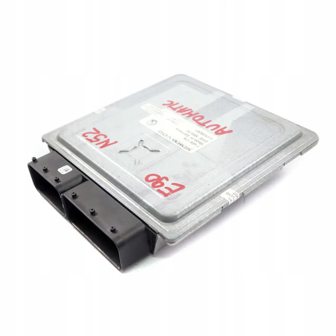 BMW E60 E63 E65 E85 E87 E90 E91 N52 Engine ECU DME Automatic Gearbox - SKU 7559178 - Part number 7559178