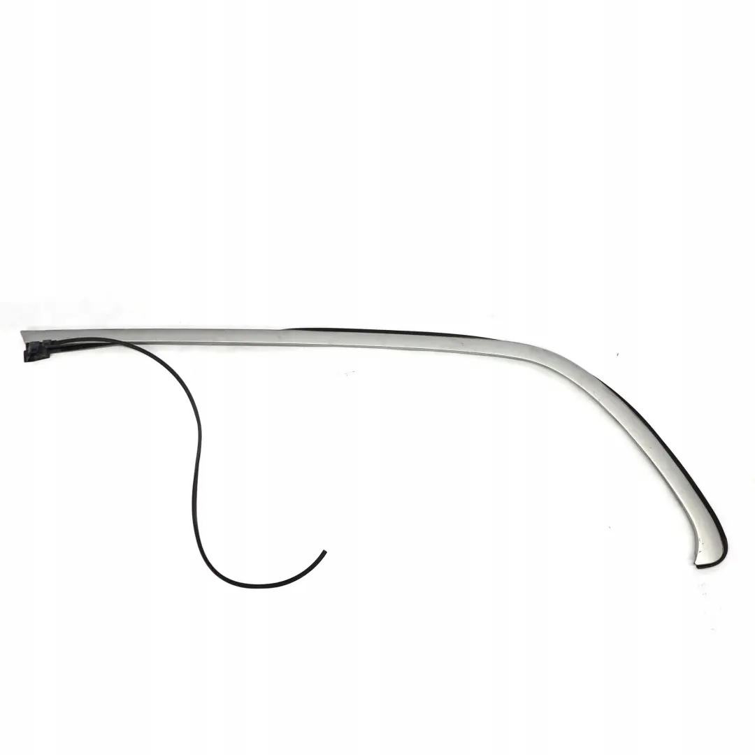  Mercedes-Benz E W210 Left N/S Door Window Cover Strip Top Brillantsilber Silver - SKU A2106981189-BRS - Part number A2106981189