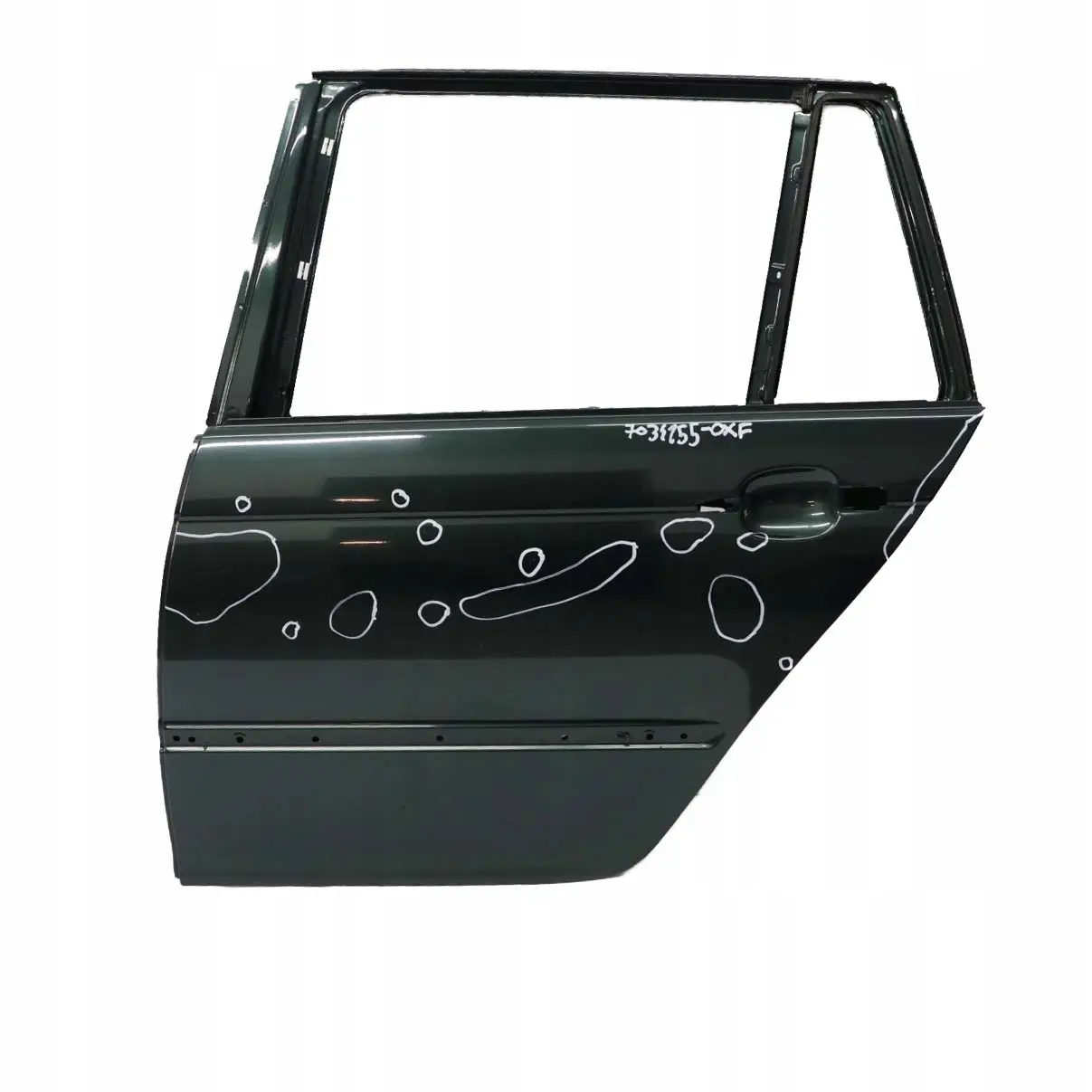 BMW E46 Touring Puerta Trasera Izquierda Verde Oxfordgruen Metalizado - 430