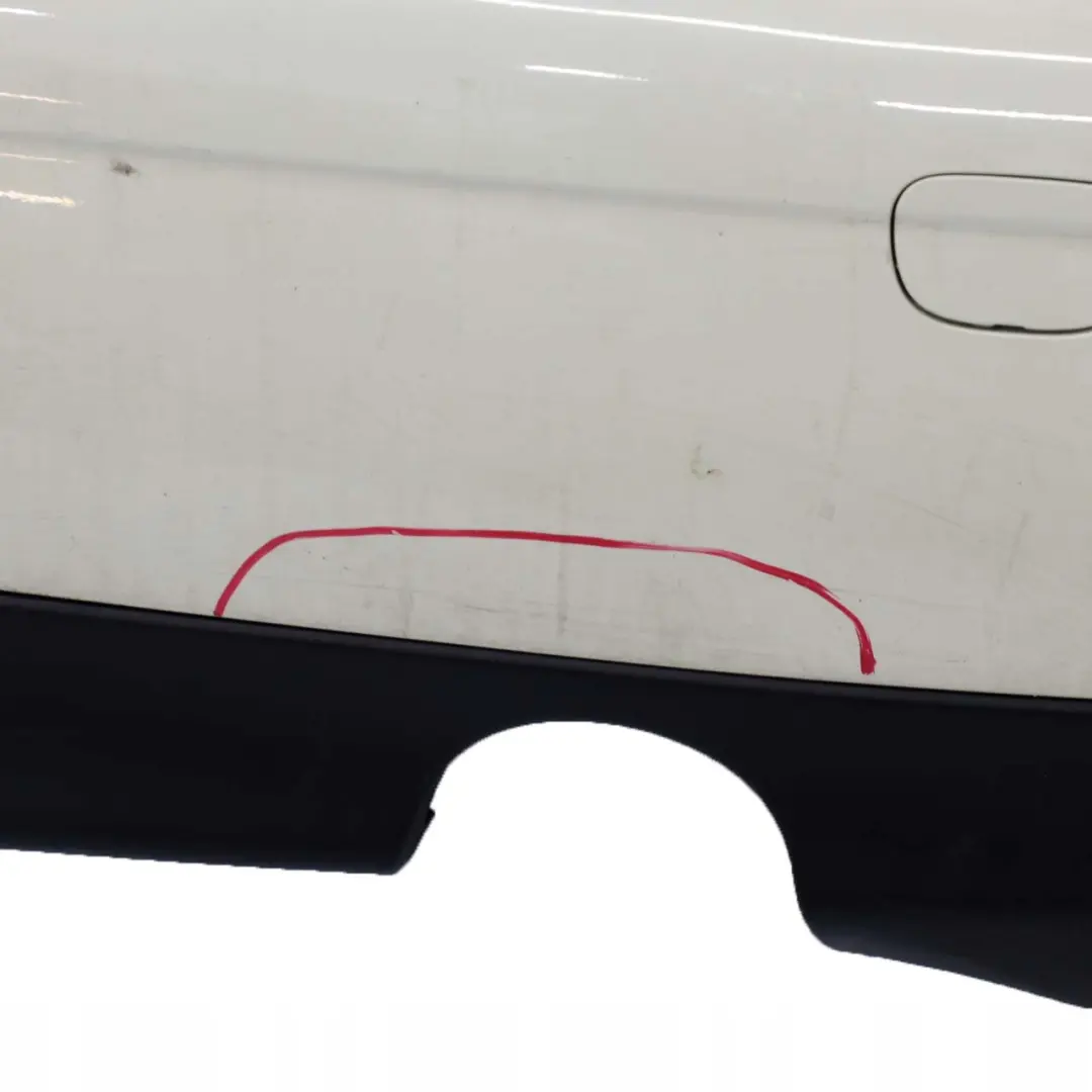 BMW Mini Cooper 1 R56 R56N R57 Panel Rear Bumper Pepper White - 850 - SKU 0430249-PW1 - Part number 0430249