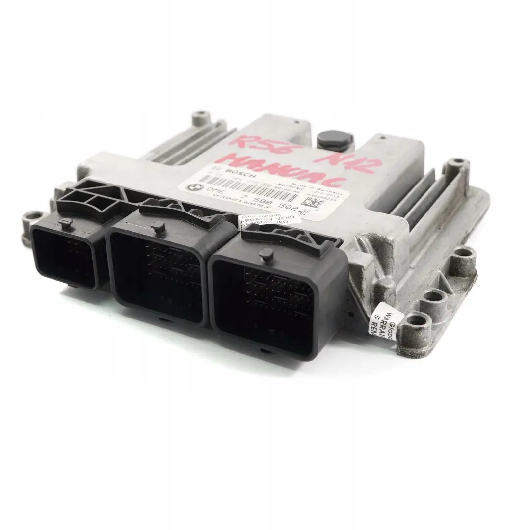 Mini Cooper One R55 R56 R57 Benzin N12 DME Steuergerät Schaltgetriebe - SKU 7588502 - Teilenummer 7588502