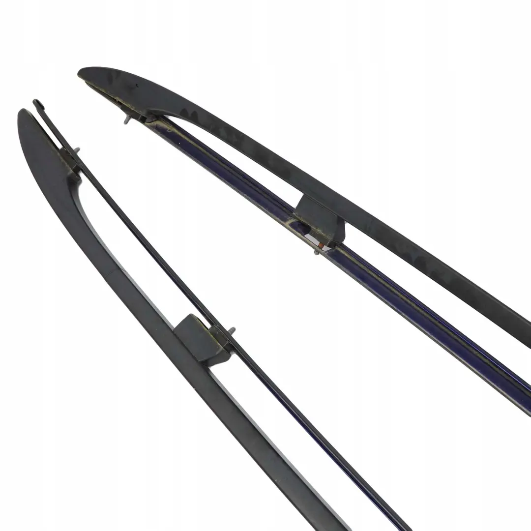 BMW X3 er E83 Dachreling Zierleiste Links Rechts Set Montegoblau Blau - A51 - SKU 0304929-MTB - Teilenummer 0304929