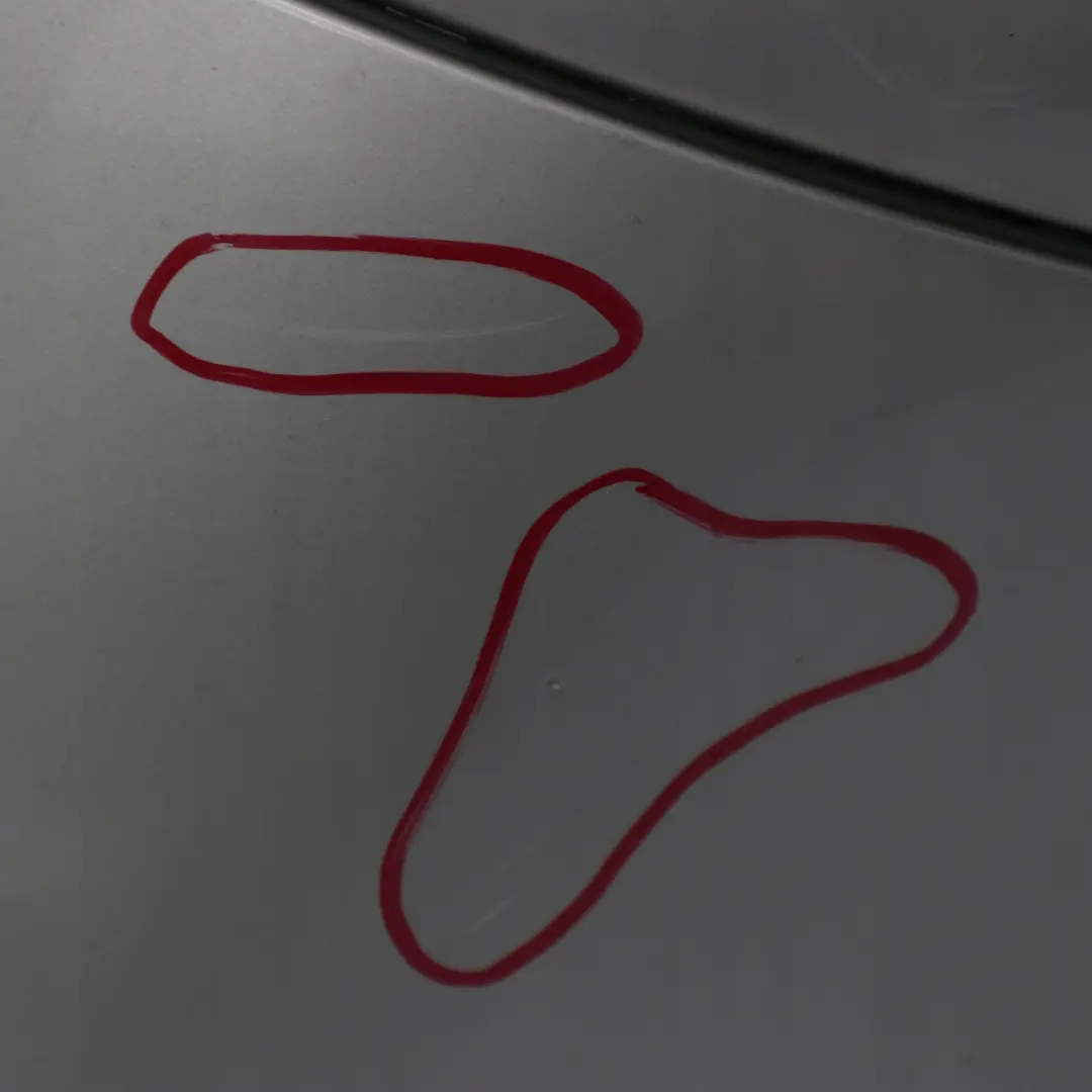 Mercedes-Benz A-Class W168 Rear Bumper Trim Panel Polar Silver Metallic - 761 to with Part number A1688852625 Mercedes-Benz A-Class W168 Rear Bumper Trim Panel Polar Silver Metallic - 761 - SKU A1688852625-PLS - Part number A1688852625