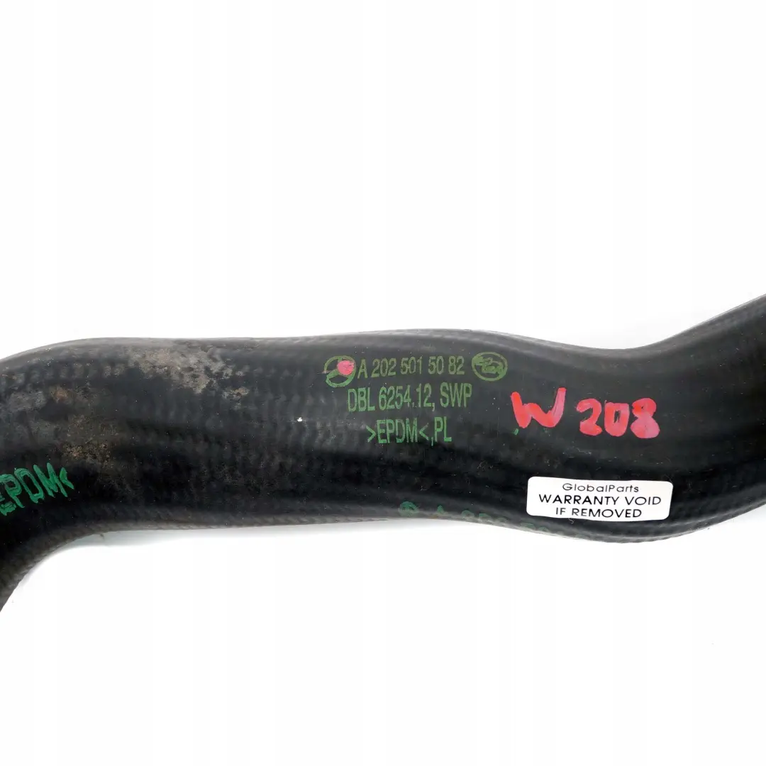 W208 Wąż przewód rura wody do MERCEDES C CLK W202 o numerze A2025015082 MERCEDES C CLK W202 W208 Wąż przewód rura wody - SKU A2025015082 - Numer Części A2025015082