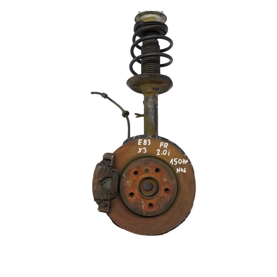 BMW X3 er E83 2.0i N46 Federbein Sport Schwenklager Bremsscheibe Vorne Rechts - SKU 3413146 - Teilenummer 3413146