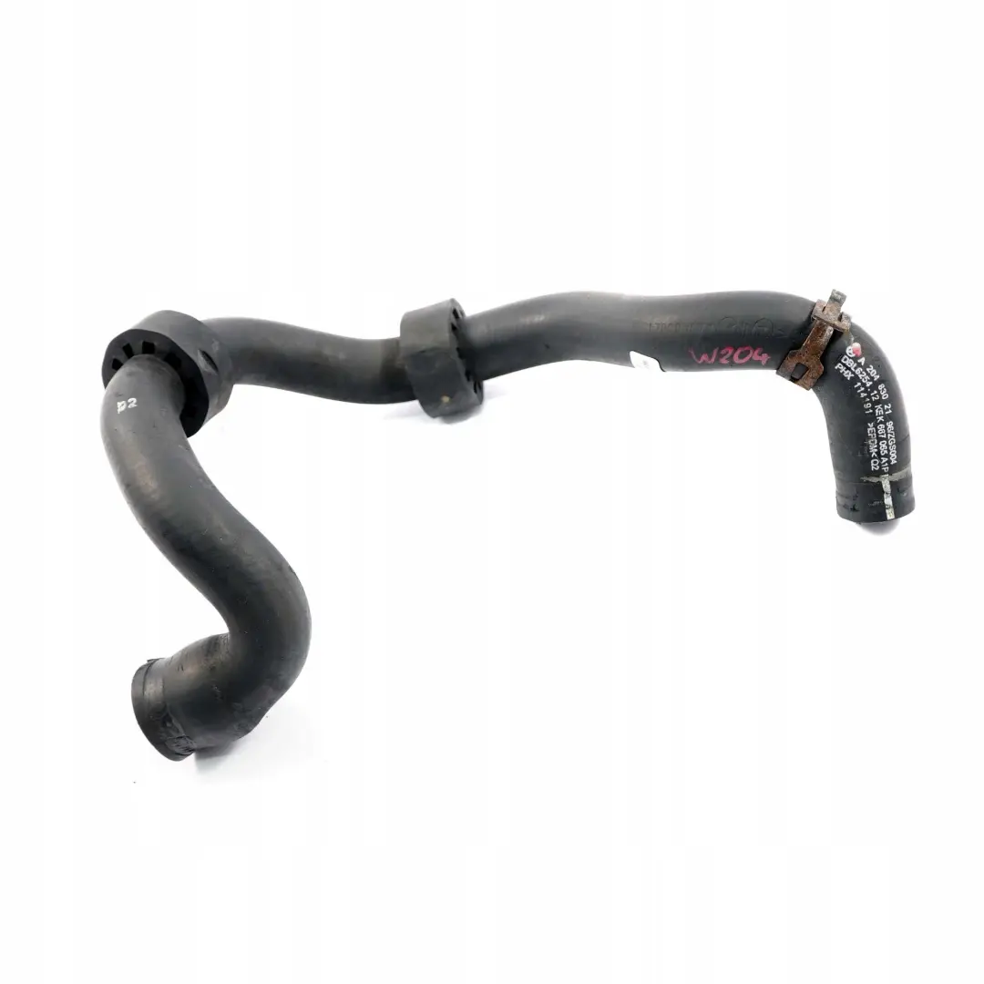 Mercedes-Benz C-Class W204 200 220 CDI Engine Radiator Water Coolant Hose to with Part number A2048302196 Mercedes-Benz C-Class W204 200 220 CDI Engine Radiator Water Coolant Hose - SKU A2048302196 - Part number A2048302196