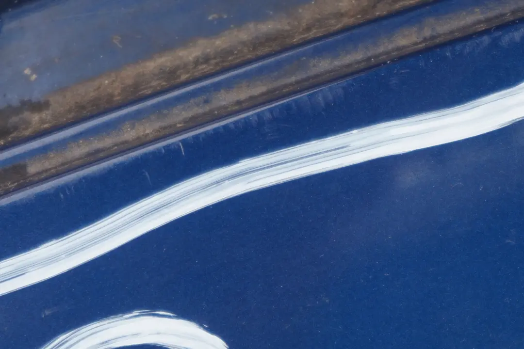 BMW 3 Series E93 Convertible Folding Top Compartment Lid Le Mans Blue 381 - SKU 7183310-LMB - Part number 7183310