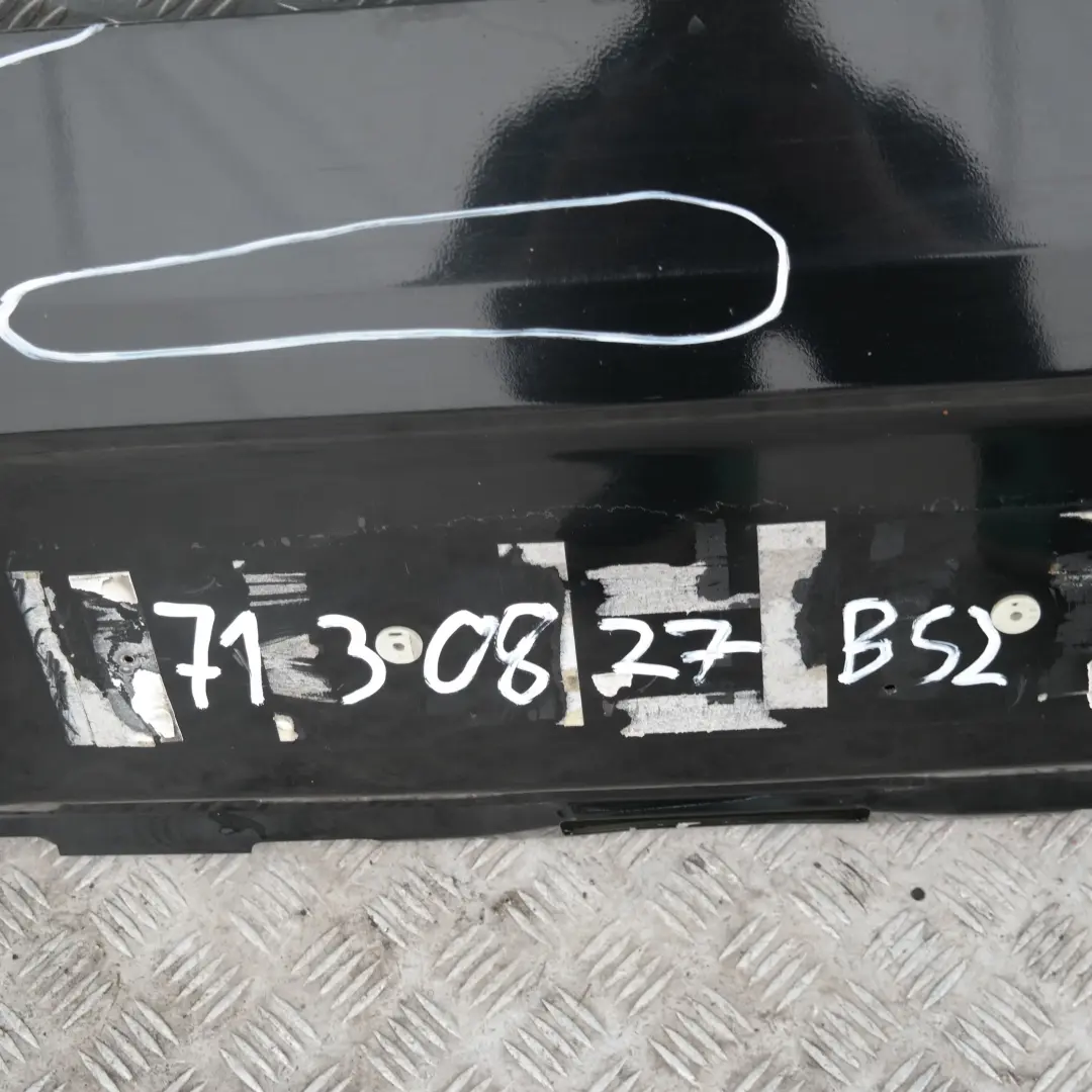 BMW X5 SERIES E53 Trunk Lid Bottom Lower Boot Tailgate Black Sapphire Metallic - SKU 7130827-BS2 - Part number 7130827