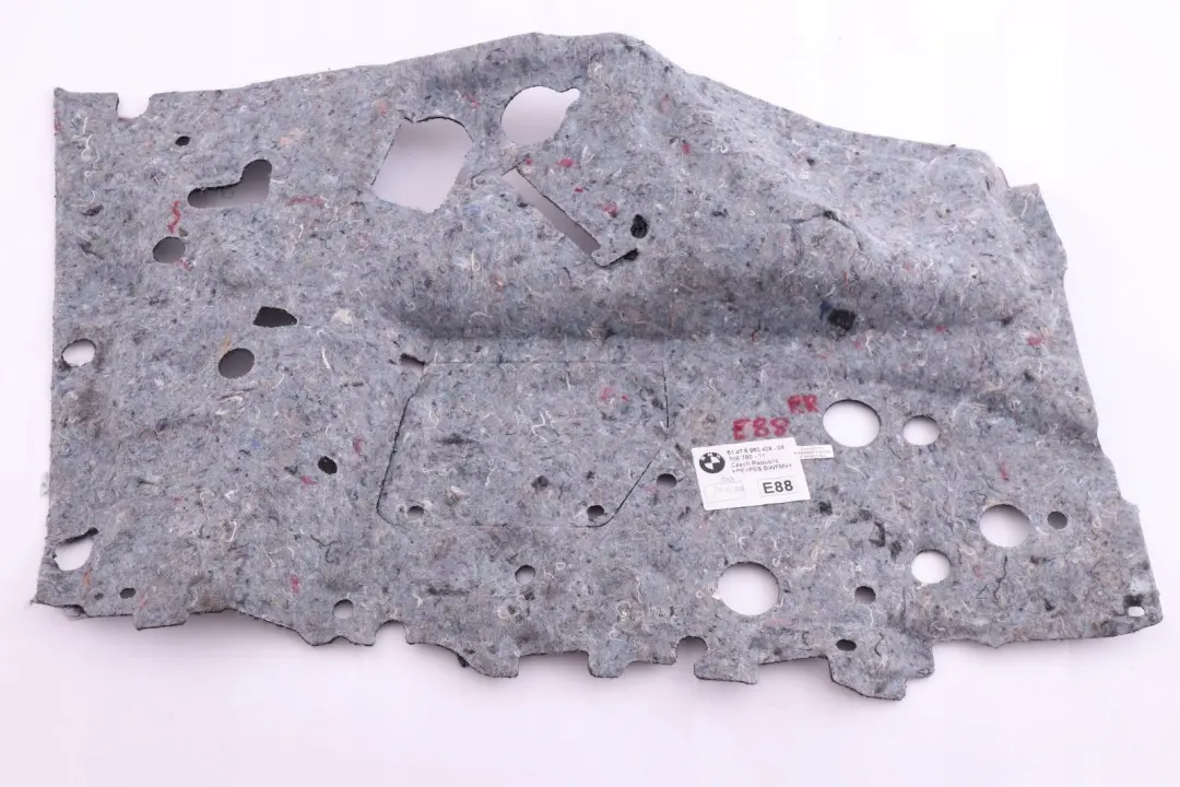 Schallisolierung Seitenwand hinten rechts für BMW 1 3 er E88 Cabrio mit Teilenummer 6960408 BMW 1 3 er E88 Cabrio Schallisolierung Seitenwand hinten rechts - SKU 6960408 - Teilenummer 6960408