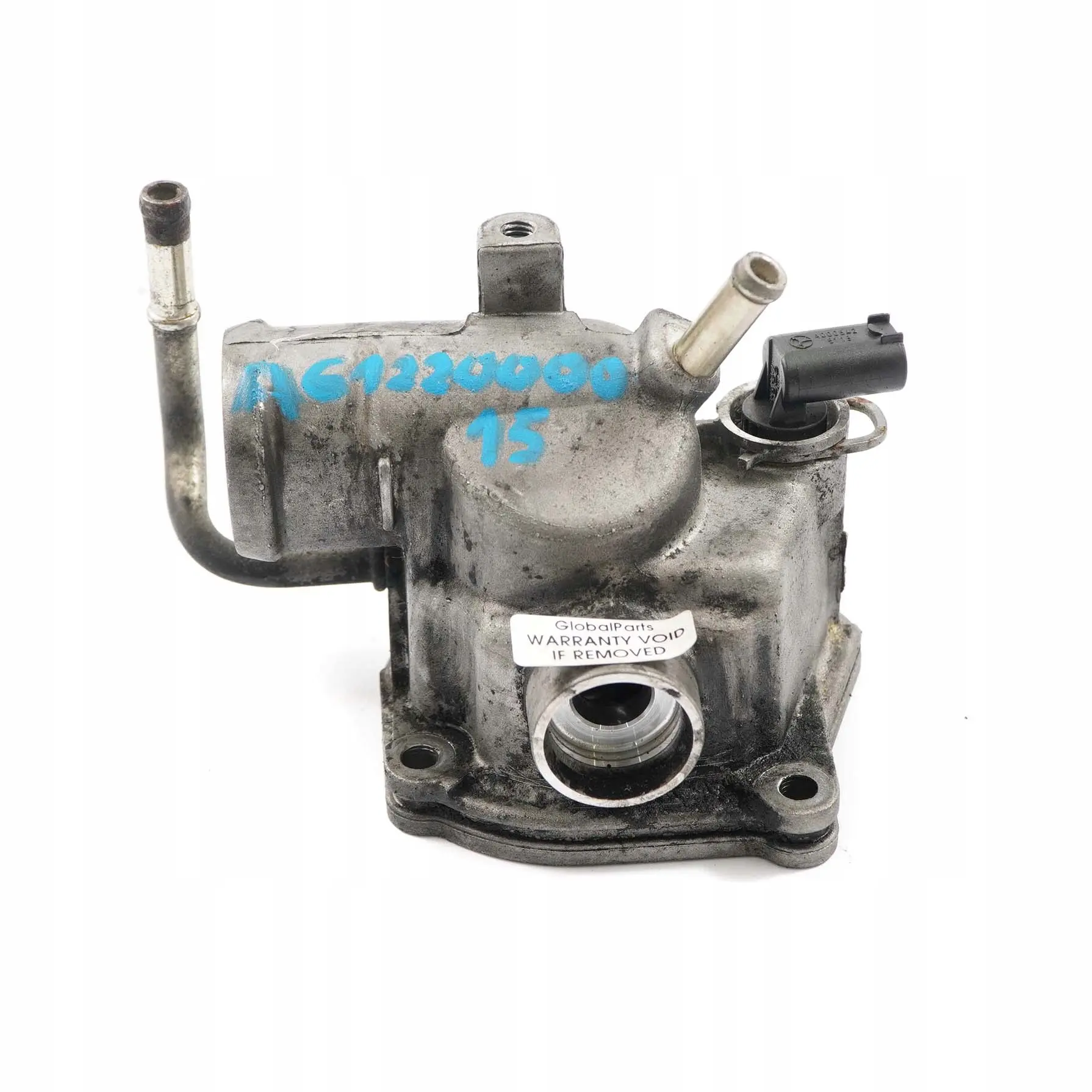 Mercedes ML W163 OM612 Diesel Alloggiamento Termostato Refrigerante A6122000015