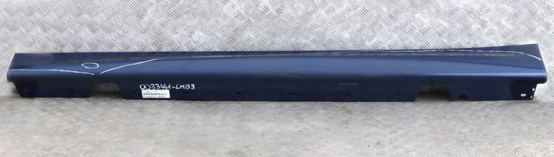Bas de Porte Couverture Seuil a Gauche Du Mans Bleu - pour BMW 3 E90 E91 M Sport à propos du numéro de pièce 0033441 BMW 3 E90 E91 M Sport Bas de Porte Couverture Seuil a Gauche Du Mans Bleu - - SKU 0033441-LMB3 - Numéro de pièce 0033441