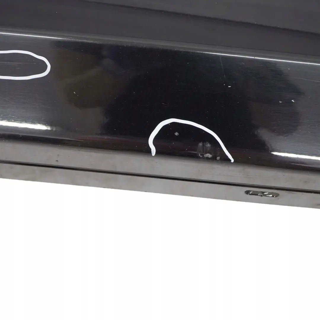 BMW E87N LCI 2 Sill Strip Faldon Lateral Izquierdo Schwarz 2 Negro - 668 - SKU 0036145-SCH2 - Número de pieza 0036145