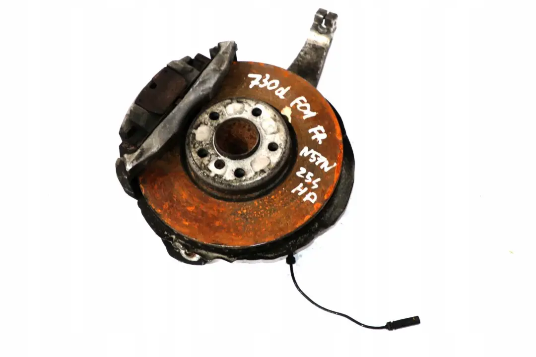 Front Right O/S Suspension Wheel Carrier Hub Brake Disc to BMW 5 7 F01 F02 F07 with Part number 6775768 BMW 5 7 F01 F02 F07 Front Right O/S Suspension Wheel Carrier Hub Brake Disc - SKU 6775768 - Part number 6775768