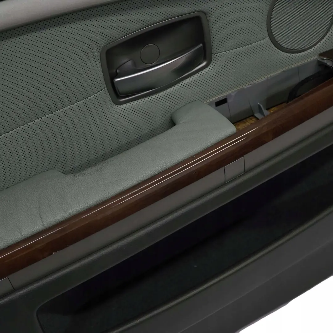 BMW 7 E65 E66 Panneau Portieres Revetement a L'Avant Gauche Cuir Nasca Vert - SKU 7142669 - Numéro de pièce 7142669