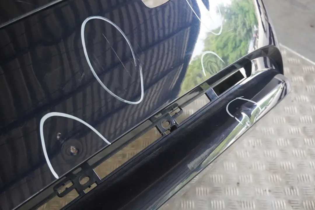 BMW E65 E66 E67 Zderzak tylny tył Orientblau - SKU 0136743-OB - Numer Części 0136743