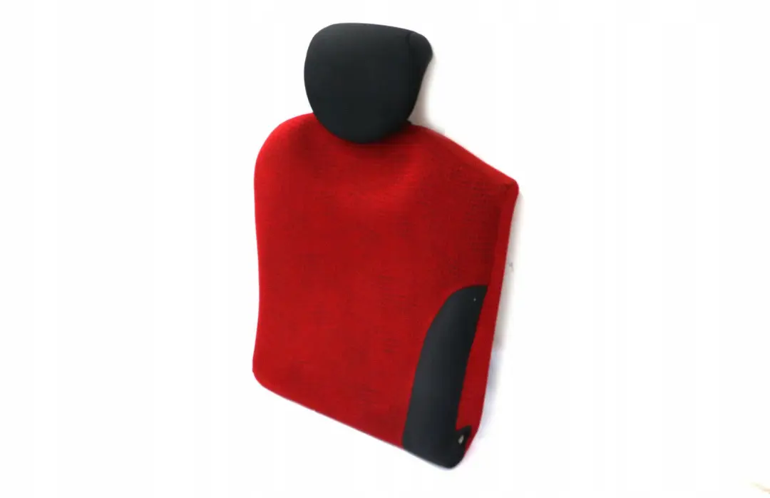 BMW Mini R50 Rear Back Seat Right O/S Cloth Backrest Fabric Kaleido Tartan Red - SKU 7051322 - Part number 7051322
