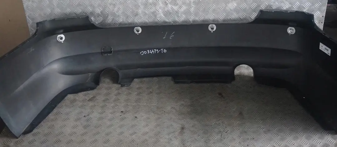 Bumper Panel PDC Tiefgruen Deep Green - A43 to BMW 3 Series E92 E93 335d 335i Rear with Part number 0034474 BMW 3 Series E92 E93 335d 335i Rear Bumper Panel PDC Tiefgruen Deep Green - A43 - SKU 0034475-TG - Part number 0034474