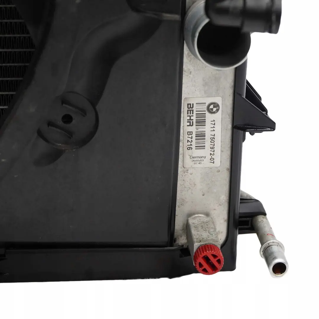 N62 735i 745i Complete Engine Cooling Radiator Shroud Fan to BMW 7 Series E65 E66 with Part number 7508023 BMW 7 Series E65 E66 N62 735i 745i Complete Engine Cooling Radiator Shroud Fan - SKU 7508023-1 - Part number 7508023