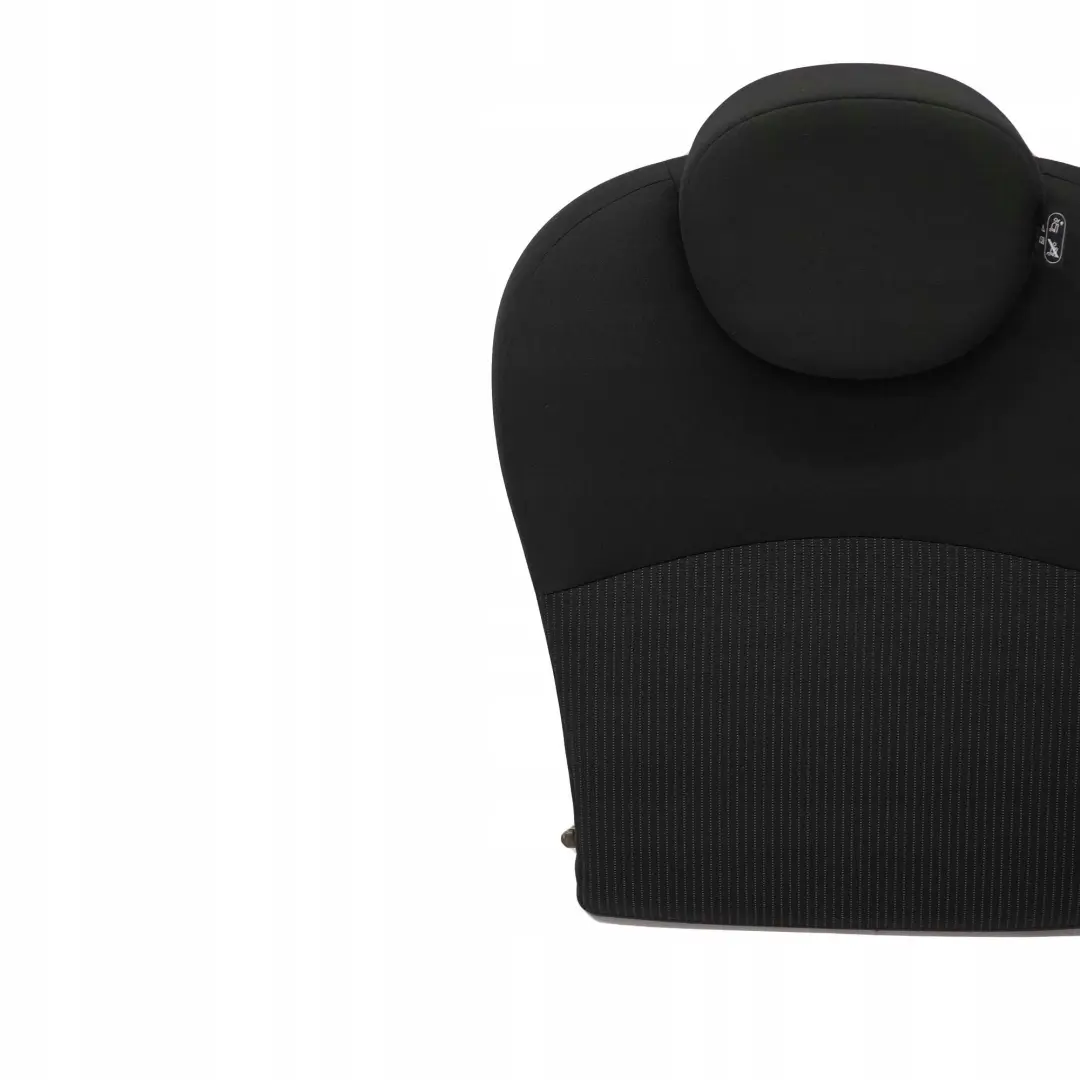 Mini Cooper One R56 LCI Rear Right O/S Seat Backrest Cloth / Leather Black - SKU 7270376 - Part number 7270376