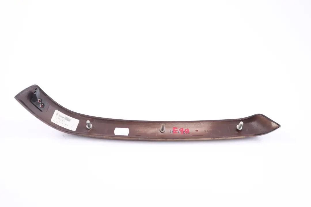 BMW E90 E91 Verkleidung Tür Hinten Rechts Leiste Holz Pappelmaserung - SKU 7138872 - Teilenummer 7138872