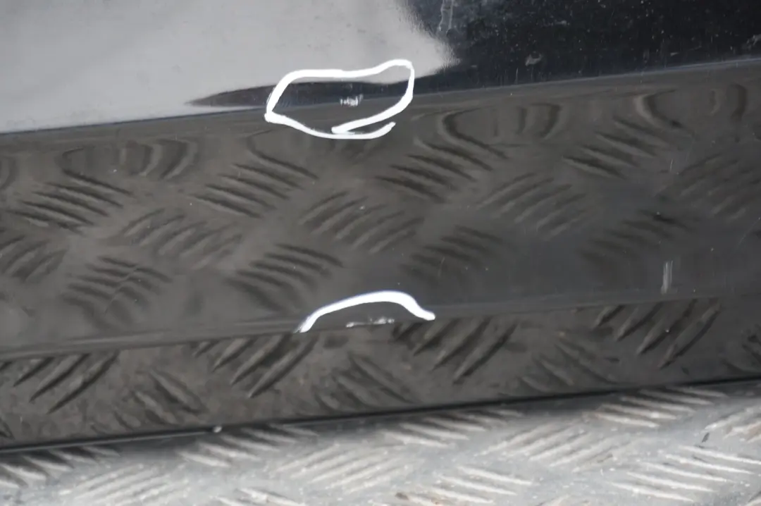 BMW E87 LCI Listello Portiera Apertura Gonna Dx Nero - SKU 0036144-SCH11 - Numero di parte 36144