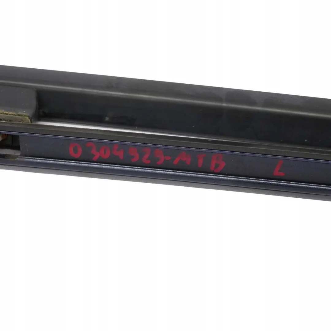 Dachreling Zierleiste Links Rechts Set Montegoblau Blau - A51 für BMW X3 er E83 mit Teilenummer 0304929 BMW X3 er E83 Dachreling Zierleiste Links Rechts Set Montegoblau Blau - A51 - SKU 0304929-MTB - Teilenummer 0304929