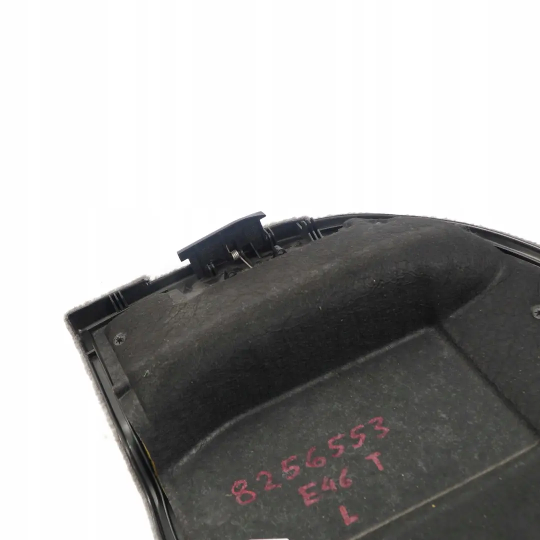 BMW 3 E46 Touring Boot Trunk Lateral Left N/S Trim Panel Grey - SKU 8256553 - Part number 8256553