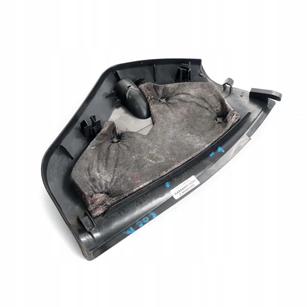anteriore sinistro N/S cruscotto copertura pannello per Mercedes W203 con numero di parte A2036800578 Mercedes W203 anteriore sinistro N/S cruscotto copertura pannello - SKU A2036800578 - Numero di parte A2036800578