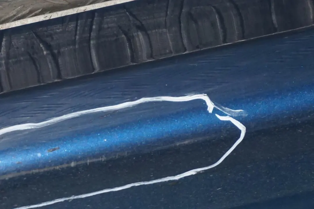 BMW 3 E90 E91 Bas de Porte Couverture Seuil a Gauche Bleu Mystique Metallise - SKU 0032951-MYS - Numéro de pièce 0032951