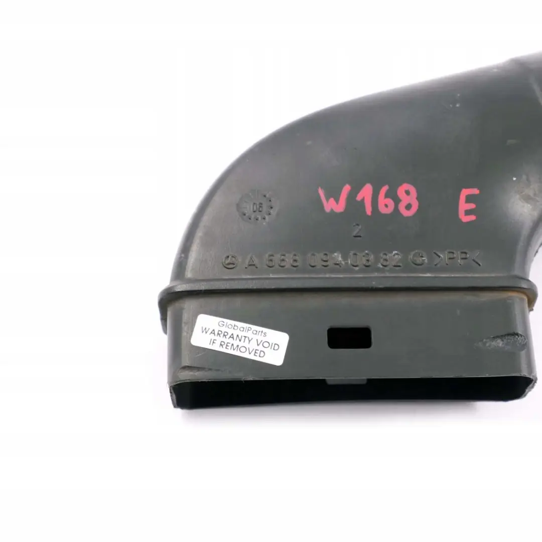 Mercedes Classe A W168 Diesel filtro aria alloggiamento tubo flessibile Boot - SKU A6680940382 - Numero di parte A6680940382