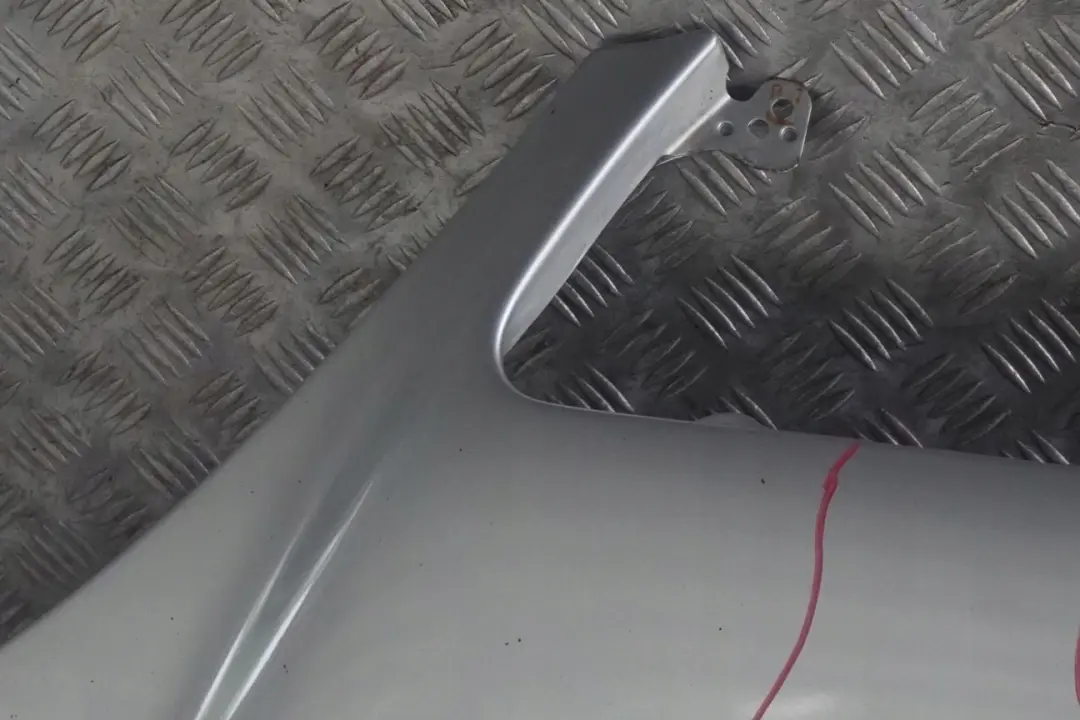 Hood Bonnet Trim Panel Polar Silver Metallic - 761 to Mercedes A-Class W168 with Part number A1688800657 Mercedes A-Class W168 Hood Bonnet Trim Panel Polar Silver Metallic - 761 - SKU A1688800657-PS - Part number A1688800657