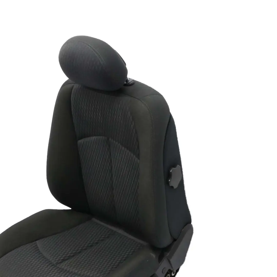  Mercedes-Benz E-Klasse W211 Stoff Elegance Vorne Rechts Sitz Schwarz Anthrazit - SKU A2119101947-2 - Teilenummer A2119101947