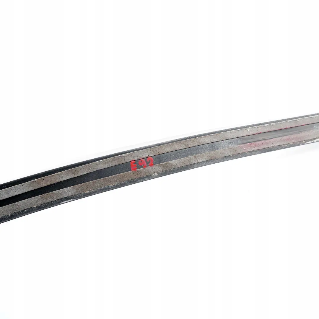 BMW 3 Series E92 Coupe Rear Boot Tailgate Trunk Lid Spoiler Rubber Titansilver - SKU E92 Rubber Spoiler Titan Silver - Part number E92 Rubber Spoiler Titan Silver