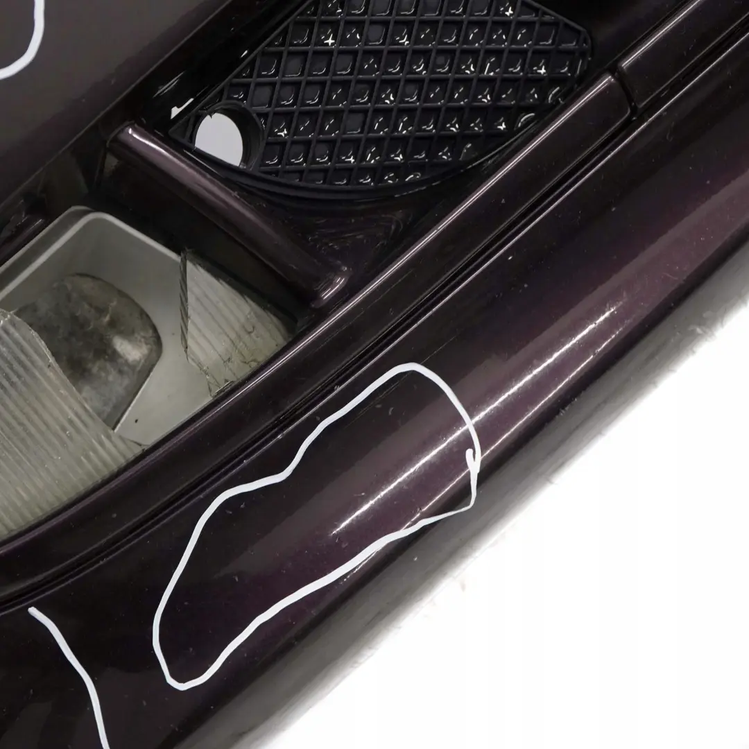 Mercedes-Benz CLK-Class W208 Front Bumper Trim Panel Almandine Black - 182 to with Part number A2088800140 Mercedes-Benz CLK-Class W208 Front Bumper Trim Panel Almandine Black - 182 - SKU A2088800140-ALB - Part number A2088800140