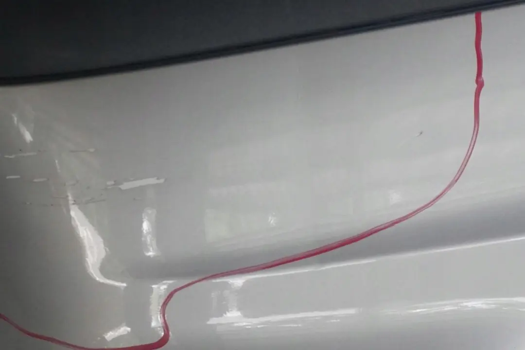 Bumper Trim Panel Polar Silver Metallic - 761U to Mercedes A-Class W168 Rear with Part number A1688852625 Mercedes A-Class W168 Rear Bumper Trim Panel Polar Silver Metallic - 761U - SKU A1688852625-PS - Part number A1688852625