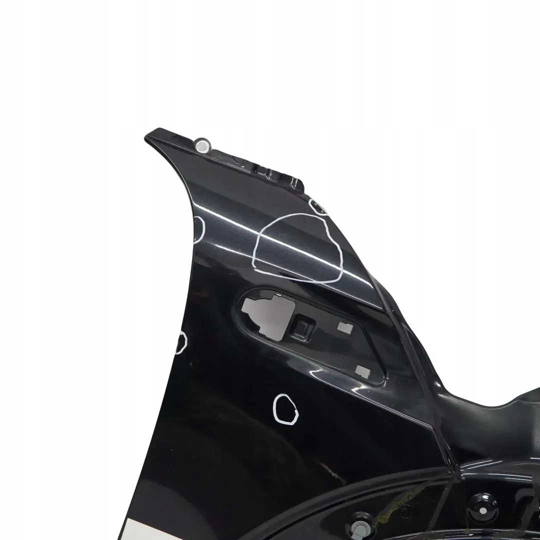 Side Panel Front Right Wing O/S Astro Black to Mini Cooper R55 R56 R57 R58 with Part number 2754726 Mini Cooper R55 R56 R57 R58 Side Panel Front Right Wing O/S Astro Black - SKU 2754726-ASB9 - Part number 2754726