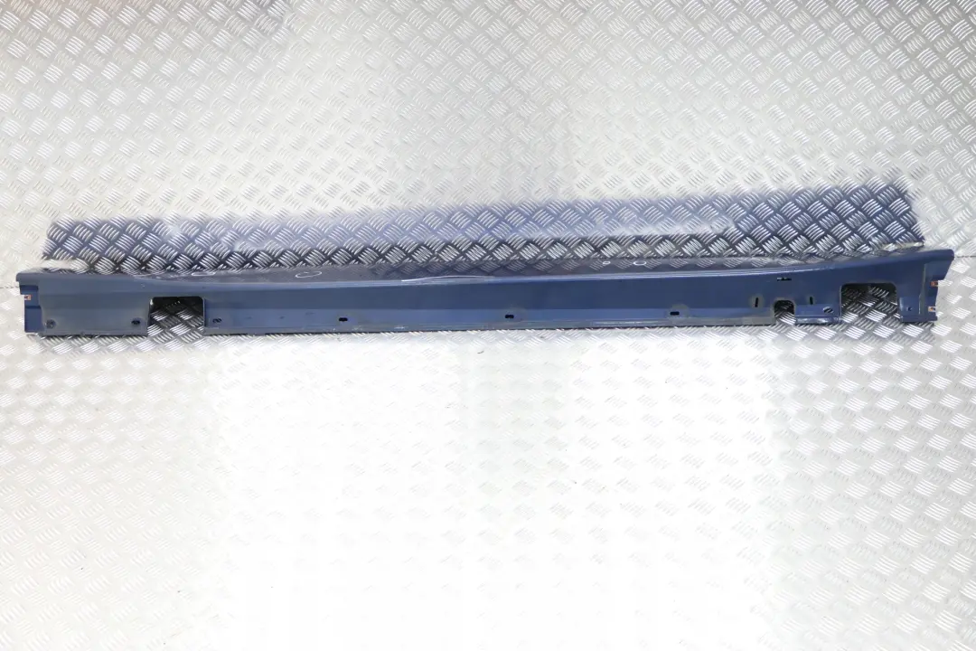 Door Sill Side Cover Skirt Left N/S Mysticblau Mystic Blue BMW 5 Series E61 - SKU 0395427-MYS - Part number 0395427
