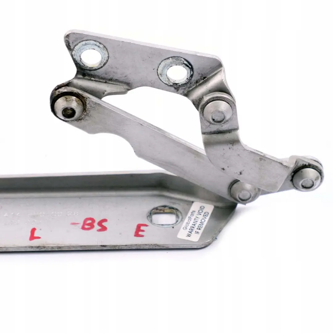 W414 Front Left N/S Hood Bonnet Hinge Brilliant Silver 744 to Mercedes Vaneo with Part number A4148800028 Mercedes Vaneo W414 Front Left N/S Hood Bonnet Hinge Brilliant Silver 744 - SKU A4148800028-BS - Part number A4148800028