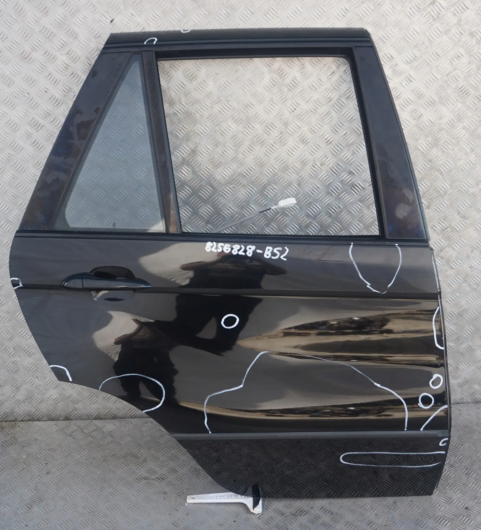 BMW X5 SERIES 2 E53 Door Rear Right O/S Black Sapphire Metallic - 475