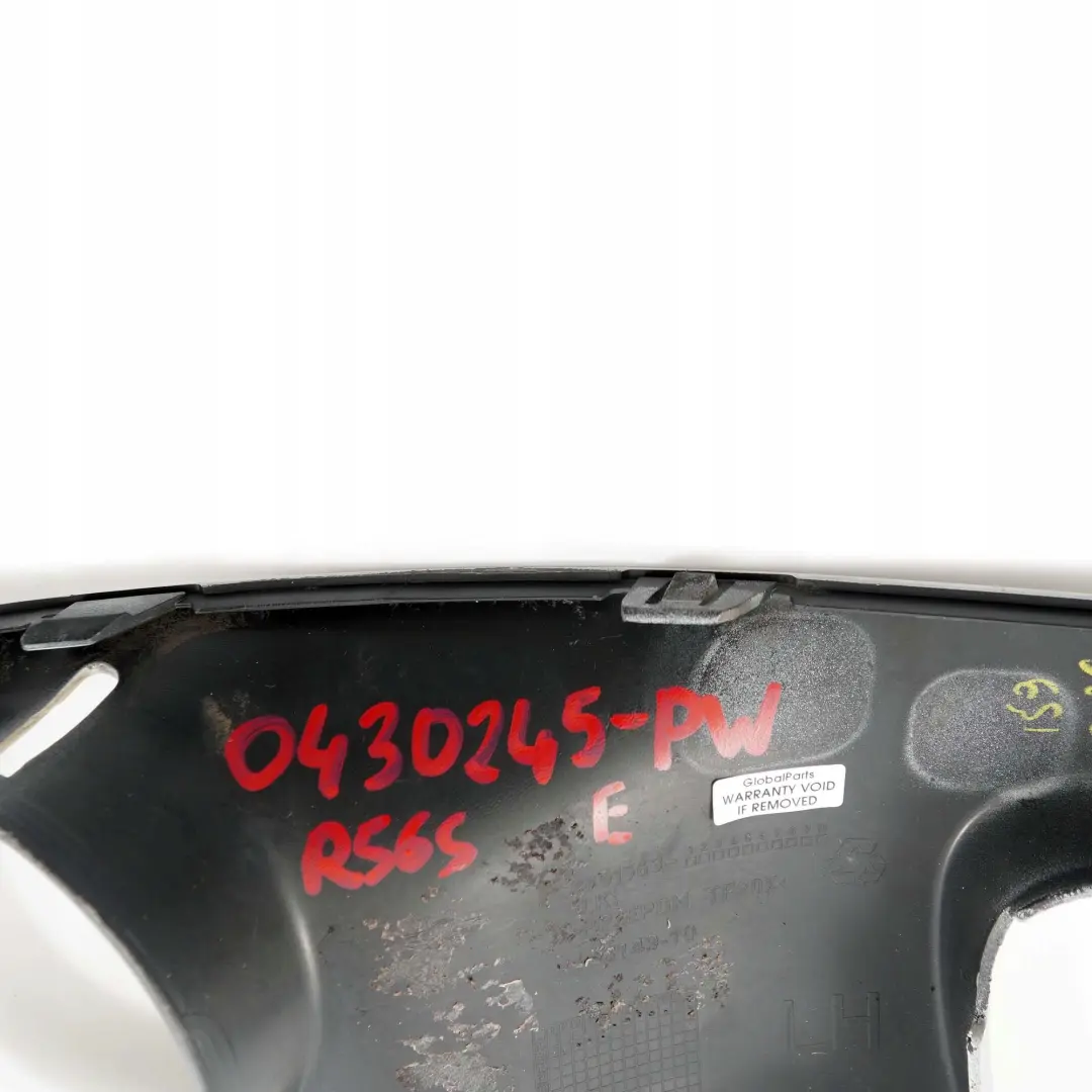 Mini Cooper S R55 R56 Blende Links FrontstoĂźstange Pepper White Weiss 850 - SKU P0430245-PW - Teilenummer 0430245