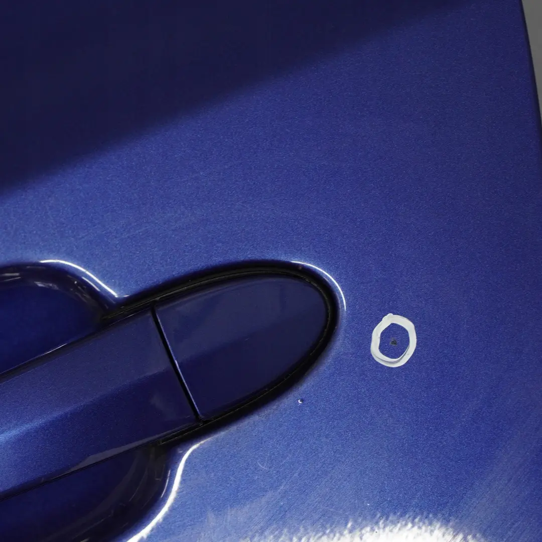 BMW X3 E83 Door Rear Left N/S Montegoblau Montego Blue Metallic - A51 - SKU 3449337-MTB2 - Part number 3449337