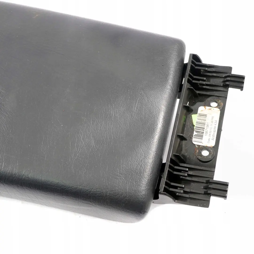  Mercedes-Benz ML W163 Mittelarmlehne Armauflage Armlehne Leder Anthrazit - SKU A1636830491 - Teilenummer A1636830491