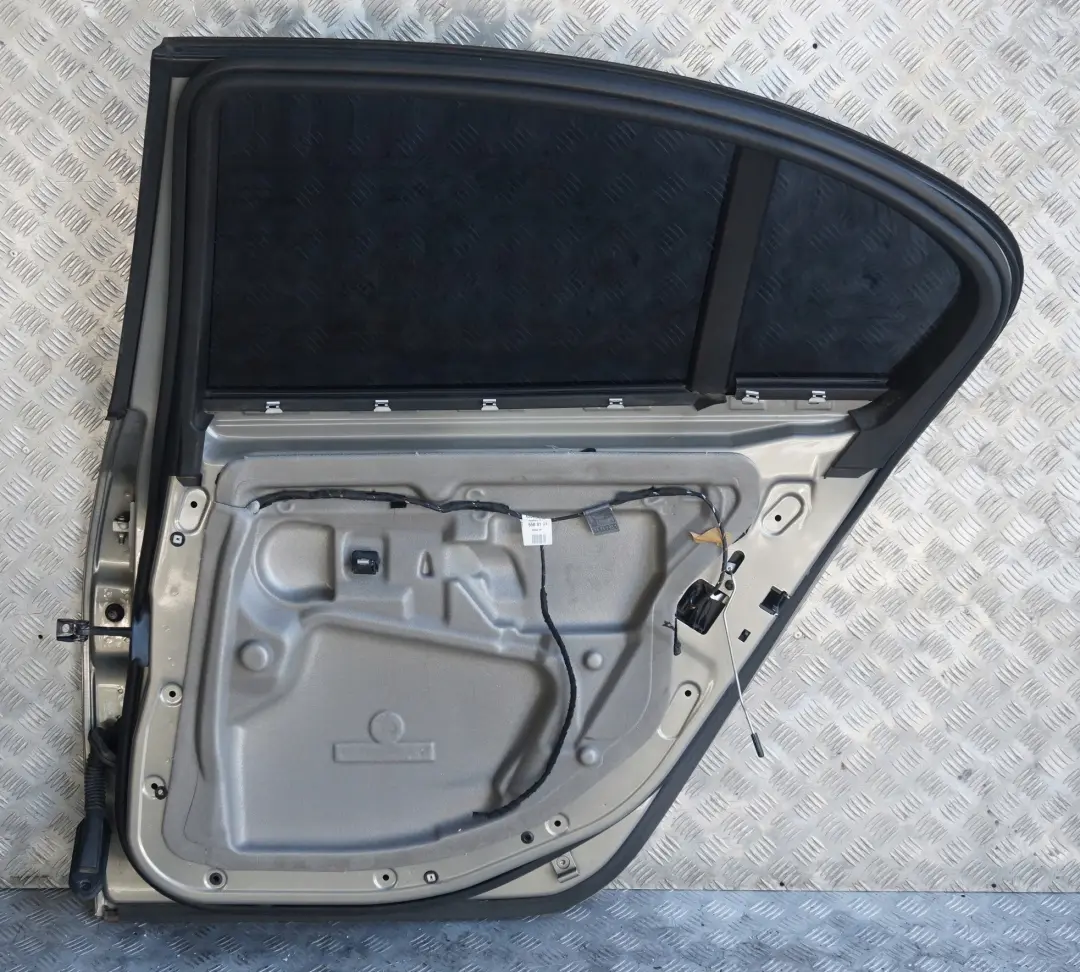  Genuine BMW 5 SERIES E60 E60N Door Rear Right O/S Platinbronze Bronze - A53 - SKU 7202342-PB - Part number 7202342