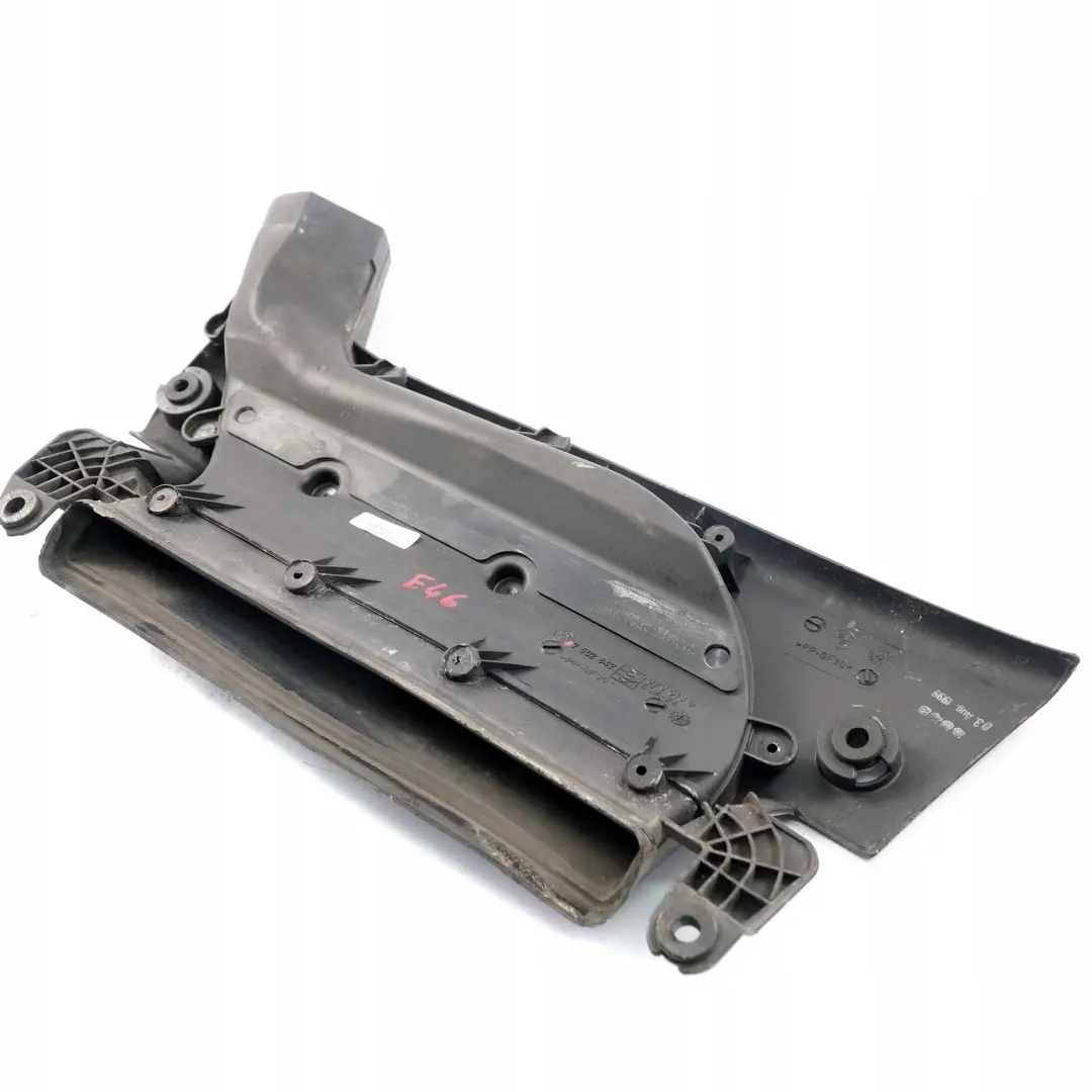 M43 M52 conducto de admisión de aire colector silenciador para BMW 3 E46 con número de pieza 7502842 BMW 3 E46 M43 M52 conducto de admisión de aire colector silenciador - SKU 7502842 - Número de pieza 7502842