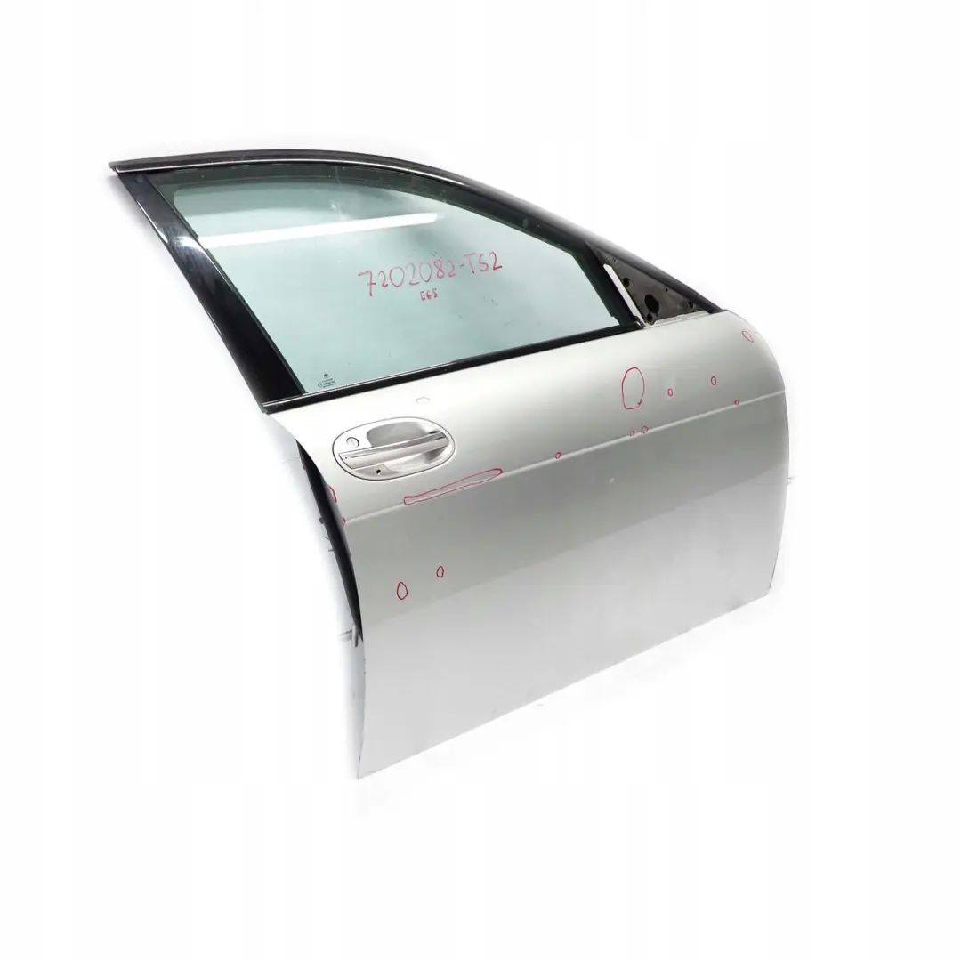 Porta Frontale Dx Argento-Titanio Titan Argento Metallizzato - per BMW E65 E66 con numero di parte 7202082 BMW E65 E66 Porta Frontale Dx Argento-Titanio Titan Argento Metallizzato - - SKU 7202082-TS2 - Numero di parte 7202082